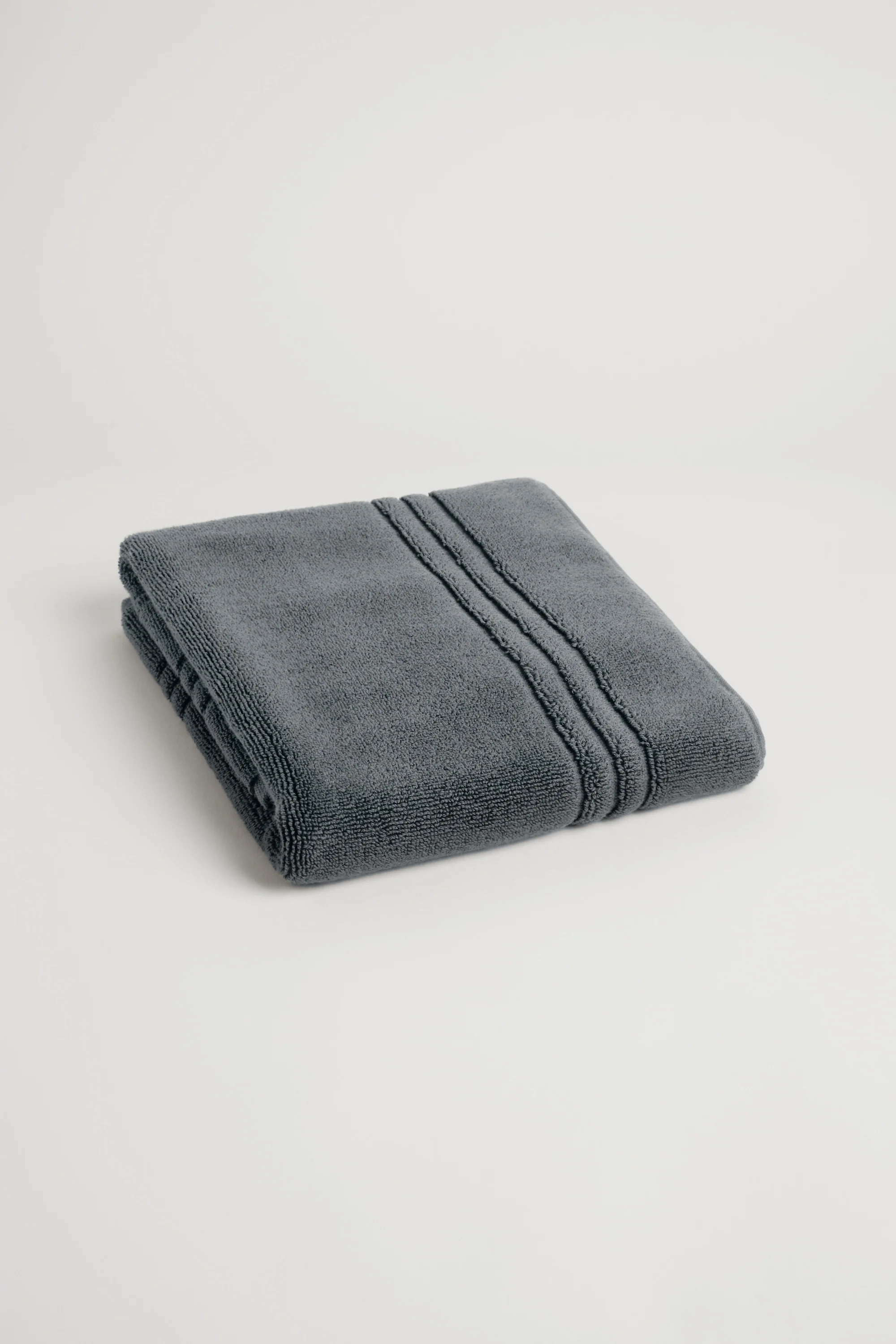 Organic Cotton Bath Mat - Slate Grey - Image 3