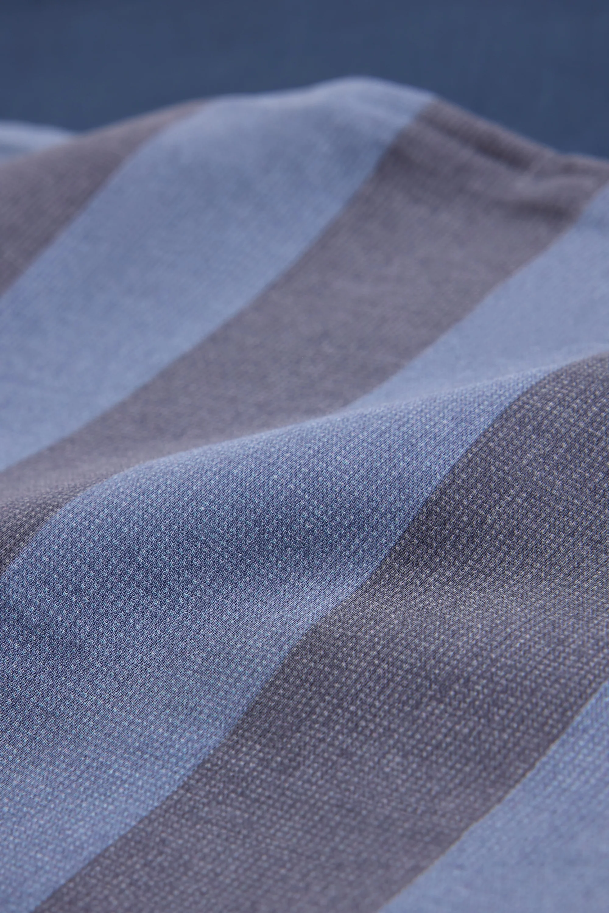 Geo Printed Standard Pillowcases in Blue - Image 3
