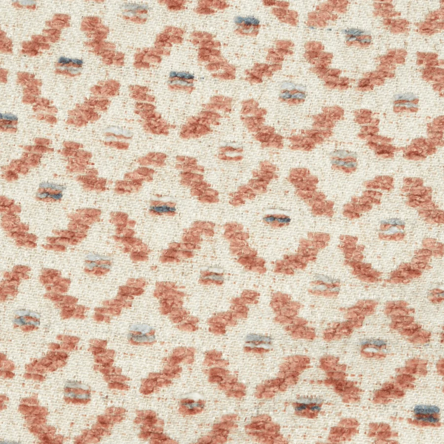 Jacquard Throw - Terracotta - Image 4