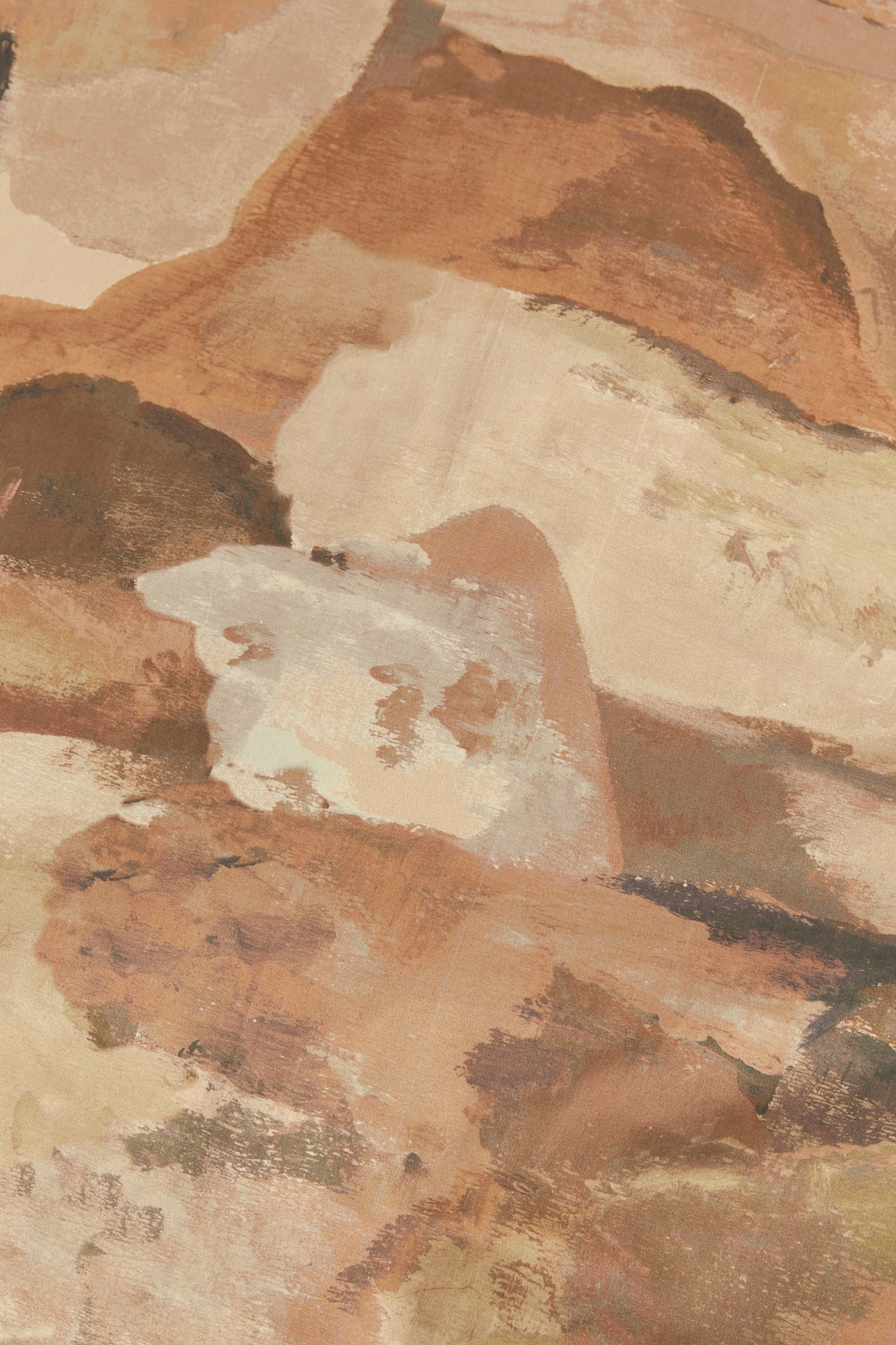 Landscape Duvet Cover - Cinnamon Brown - Image 3