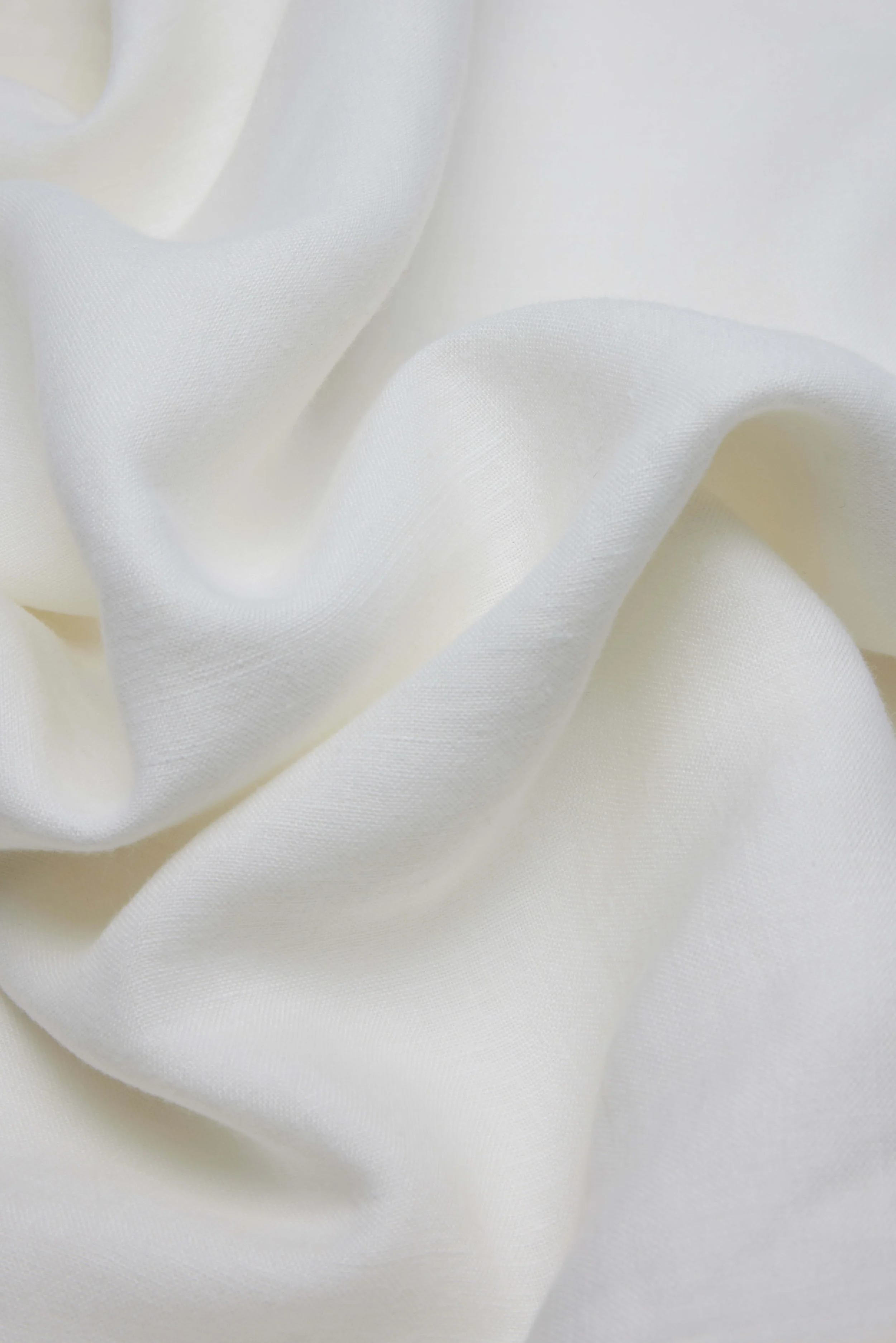 Linen Duvet Cover - Classic White - Image 4