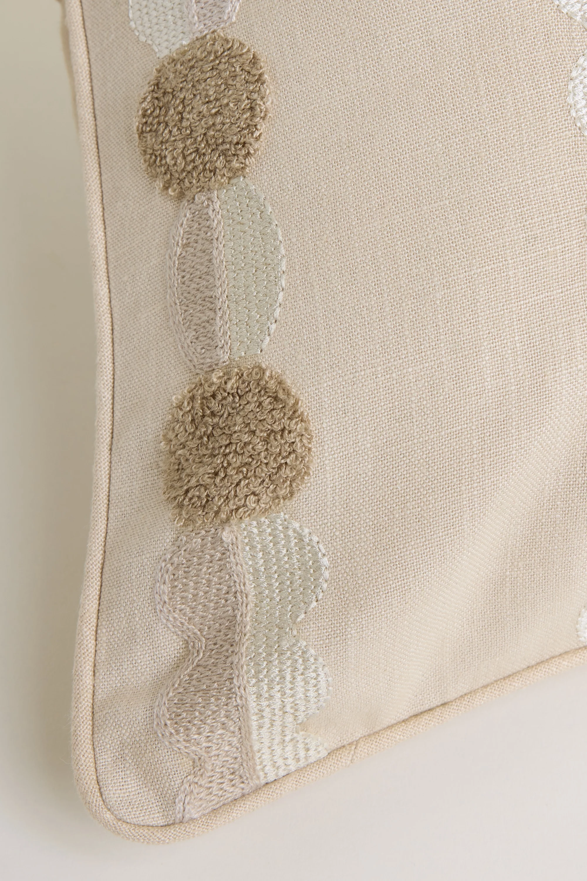 Marigold Cushion Cover - Light Neutral - Image 3