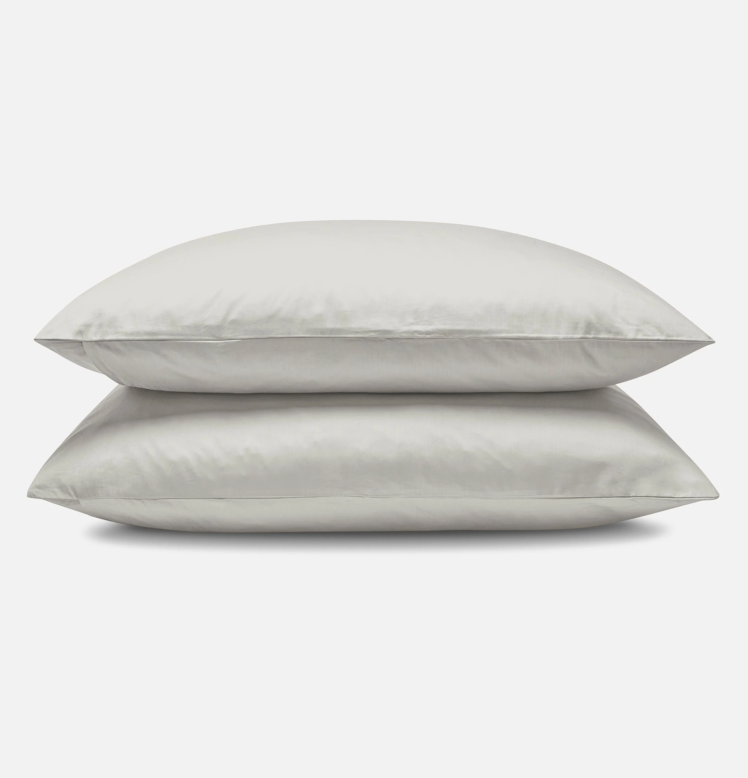 Percale Organic Cotton Bedding Set - Equinox Silver - Image 5