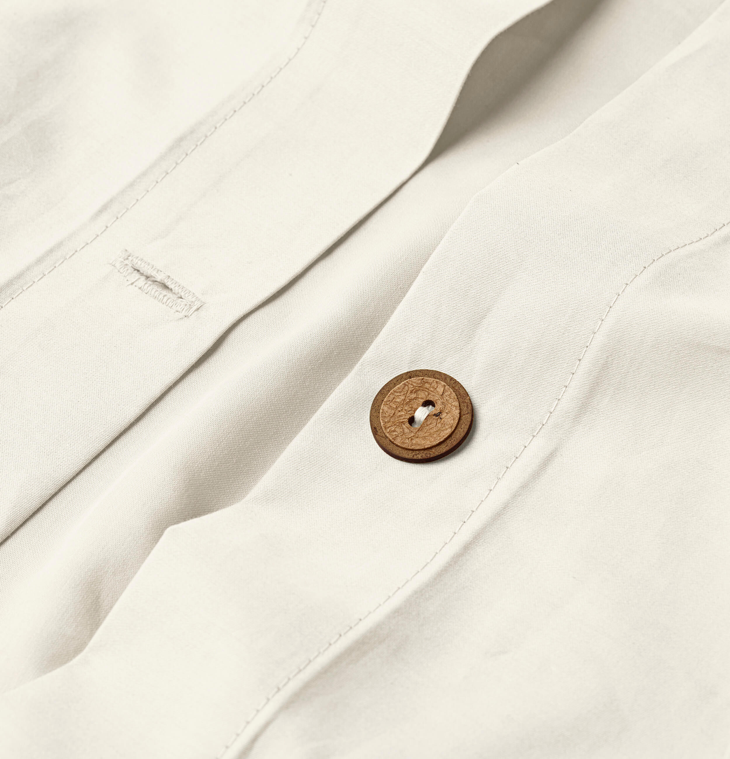 Percale Organic Cotton Bedding Set - Iridescent Ivory - Image 3