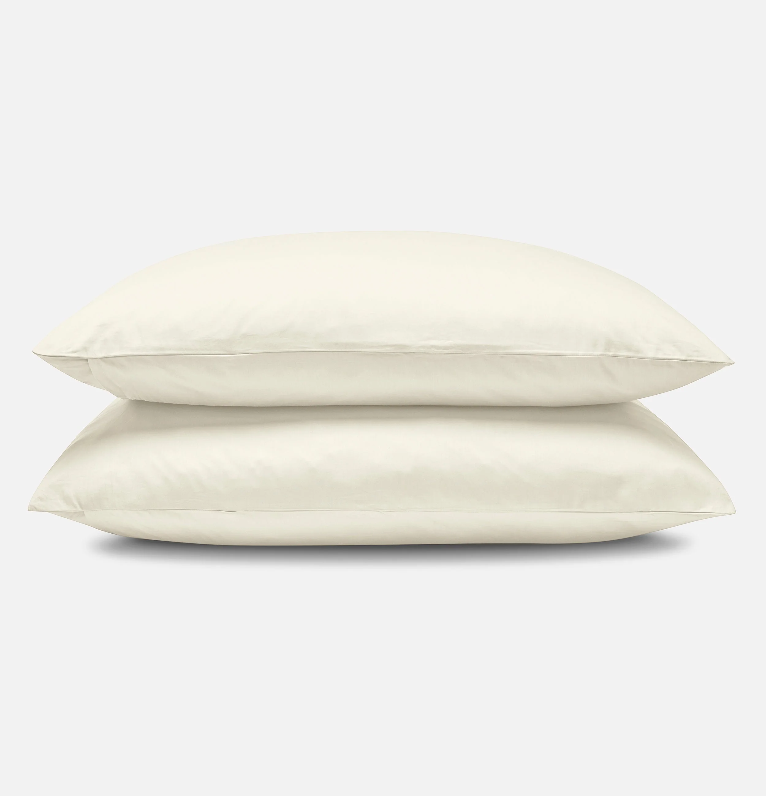 Percale Organic Cotton Bedding Set - Iridescent Ivory - Image 5
