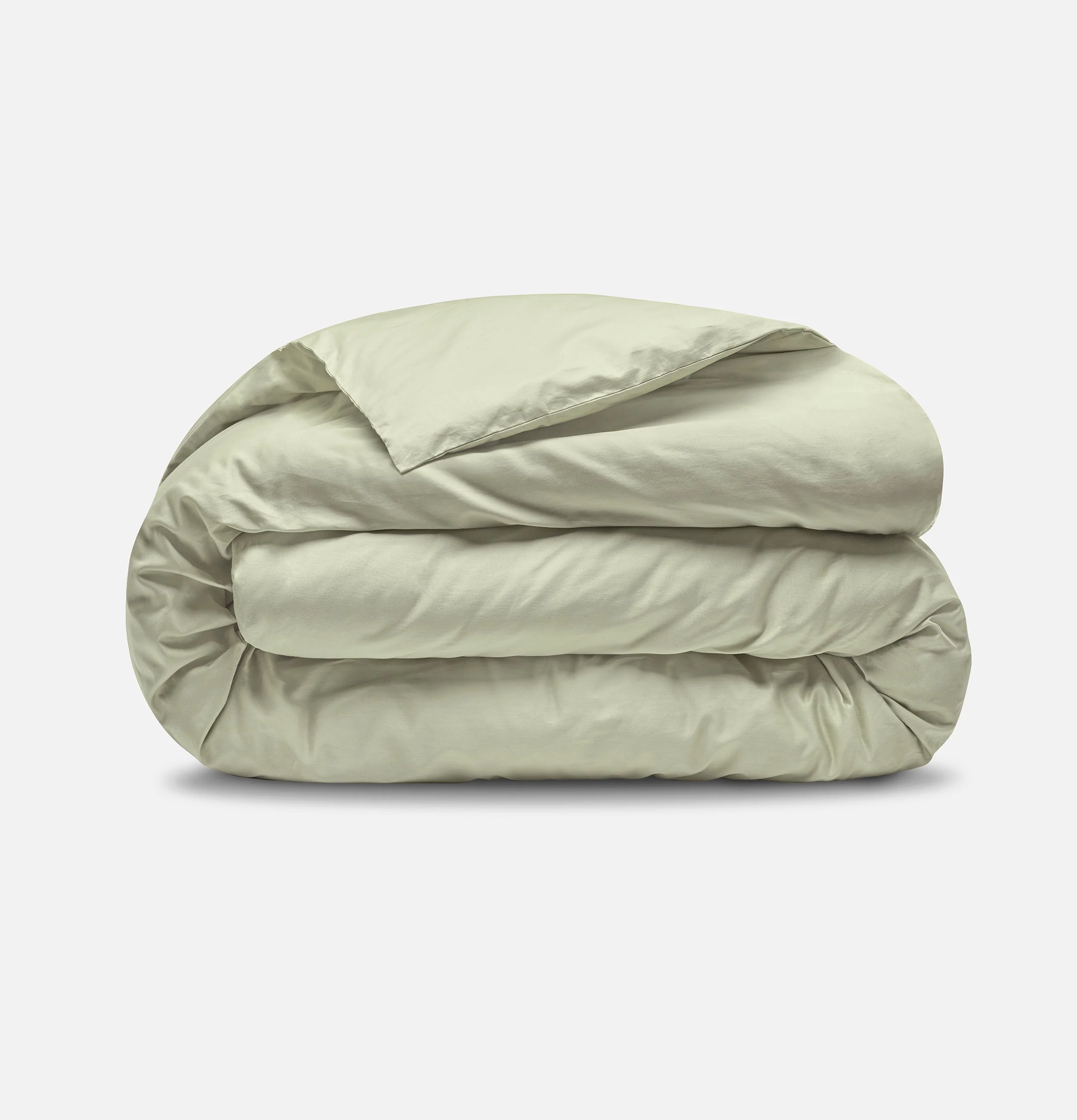 Percale Organic Cotton Bedding Set - Solstice Green - Image 5