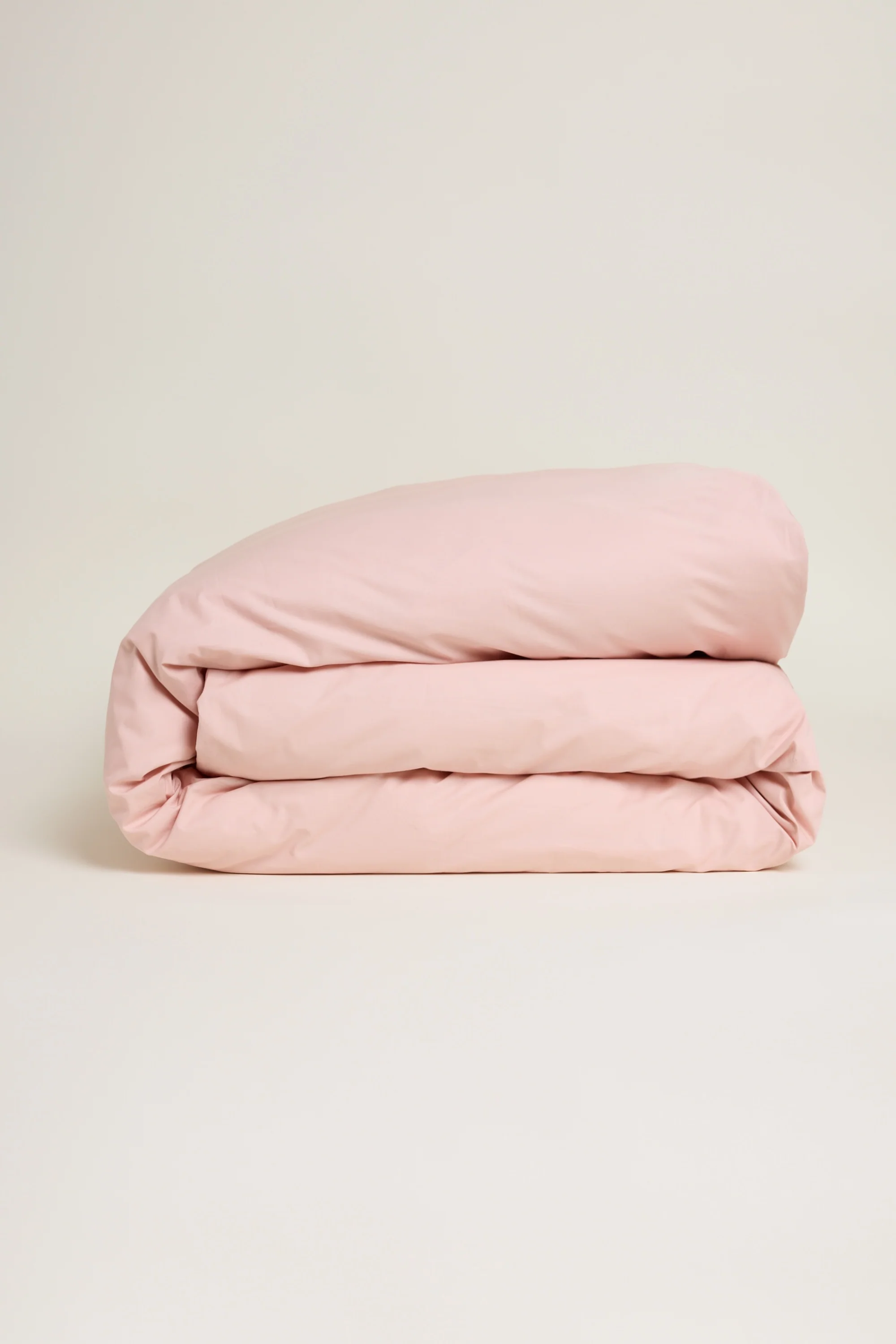 Percale Organic Cotton Duvet Cover - Midsummer Pink - Image 3