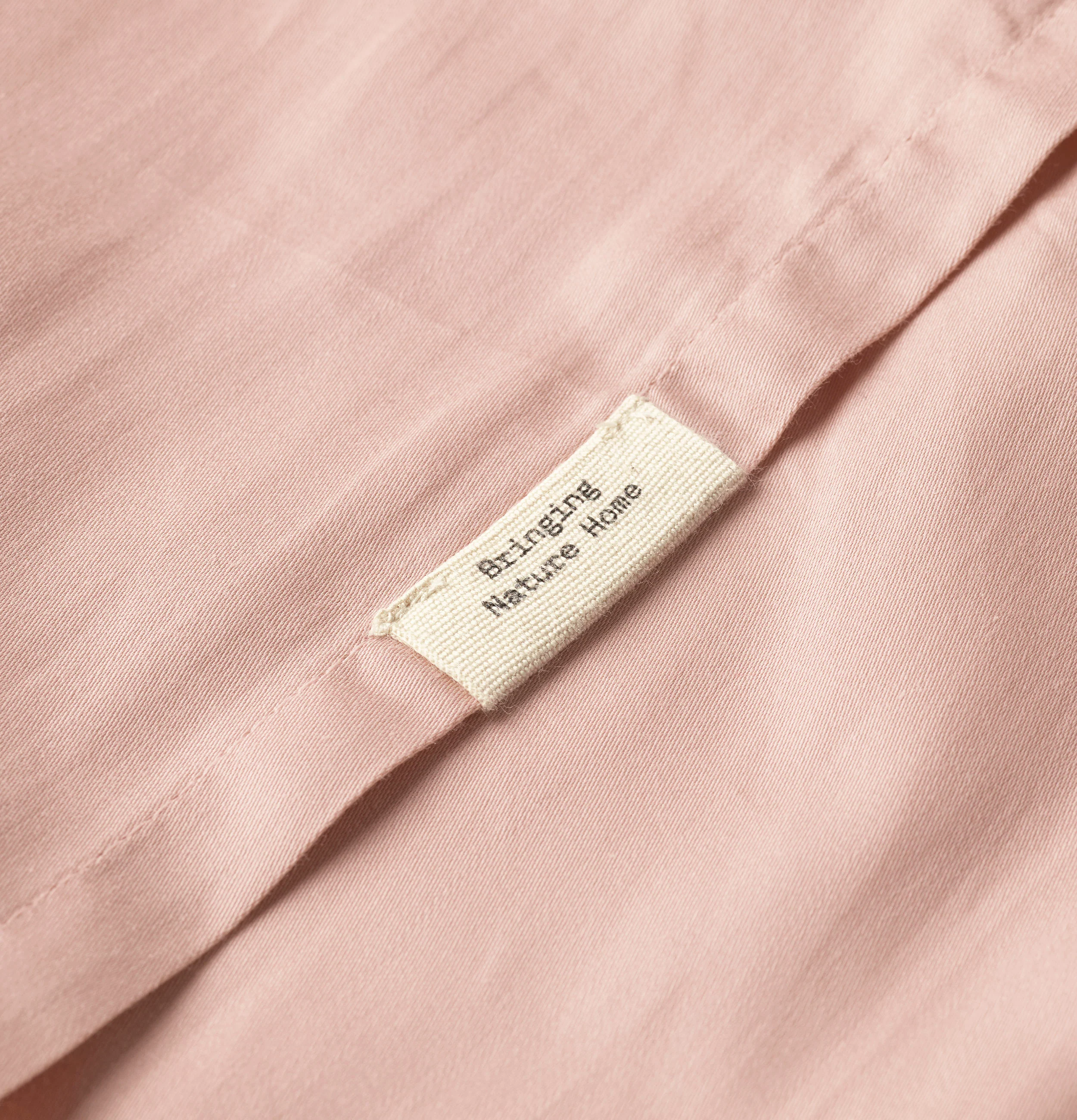 Percale Organic Cotton Duvet Set - Midsummer Pink - Image 7