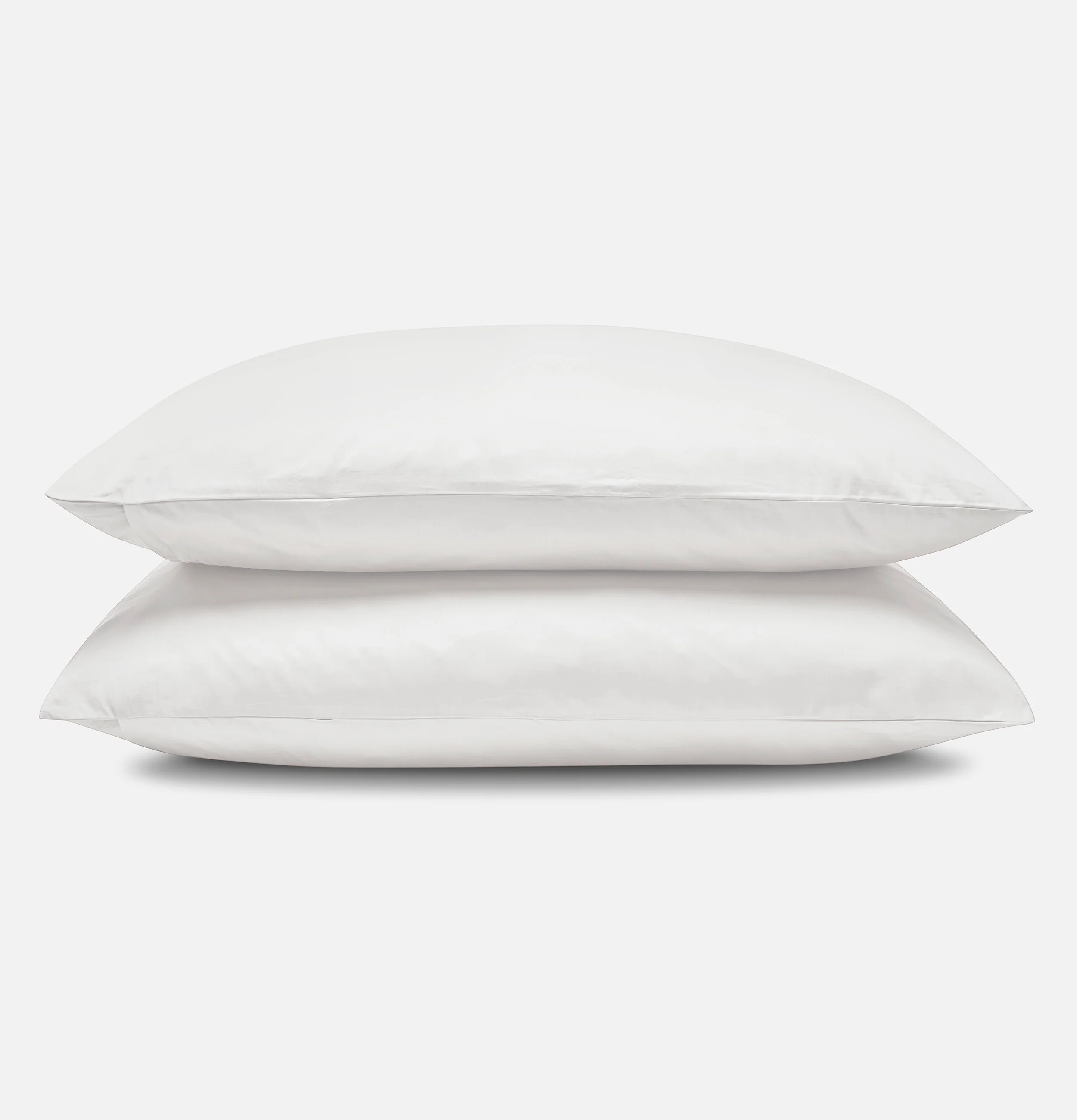 Percale Organic Cotton Duvet Set - Midwinter White - Image 4