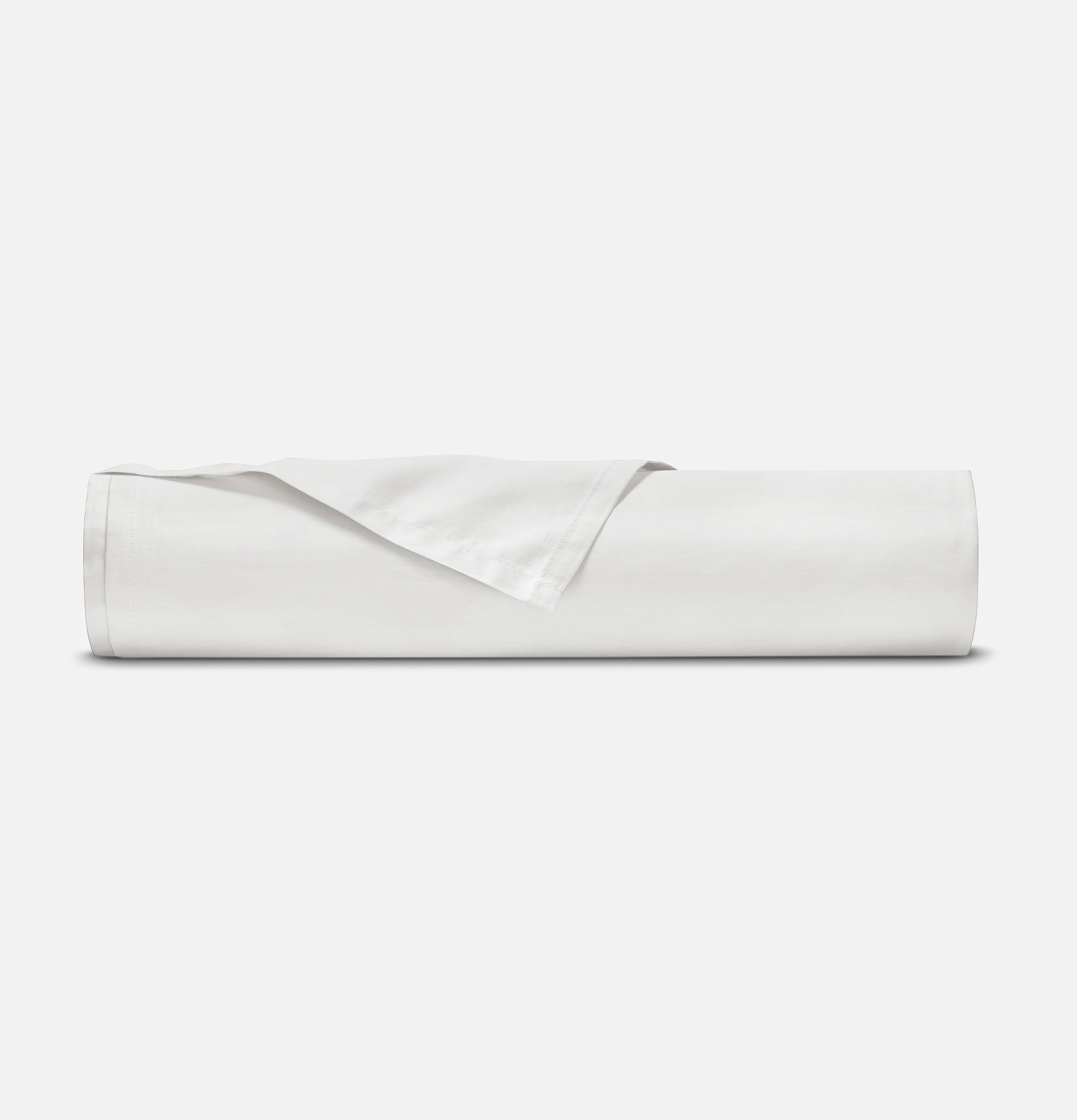 Percale Organic Cotton Sheet Set - Midwinter White - Image 3