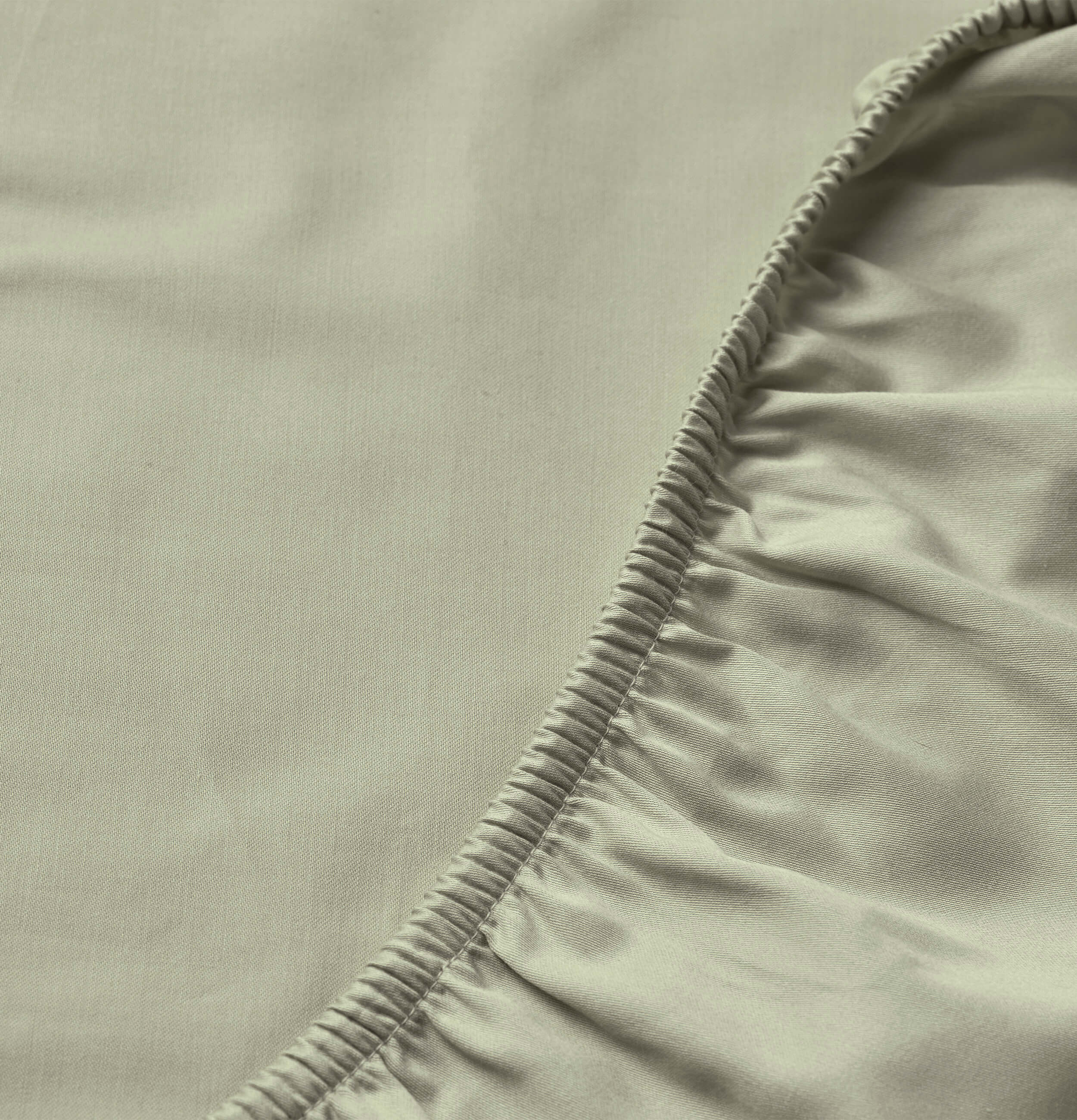 Percale Organic Cotton Sheet Set - Solstice Green - Image 4