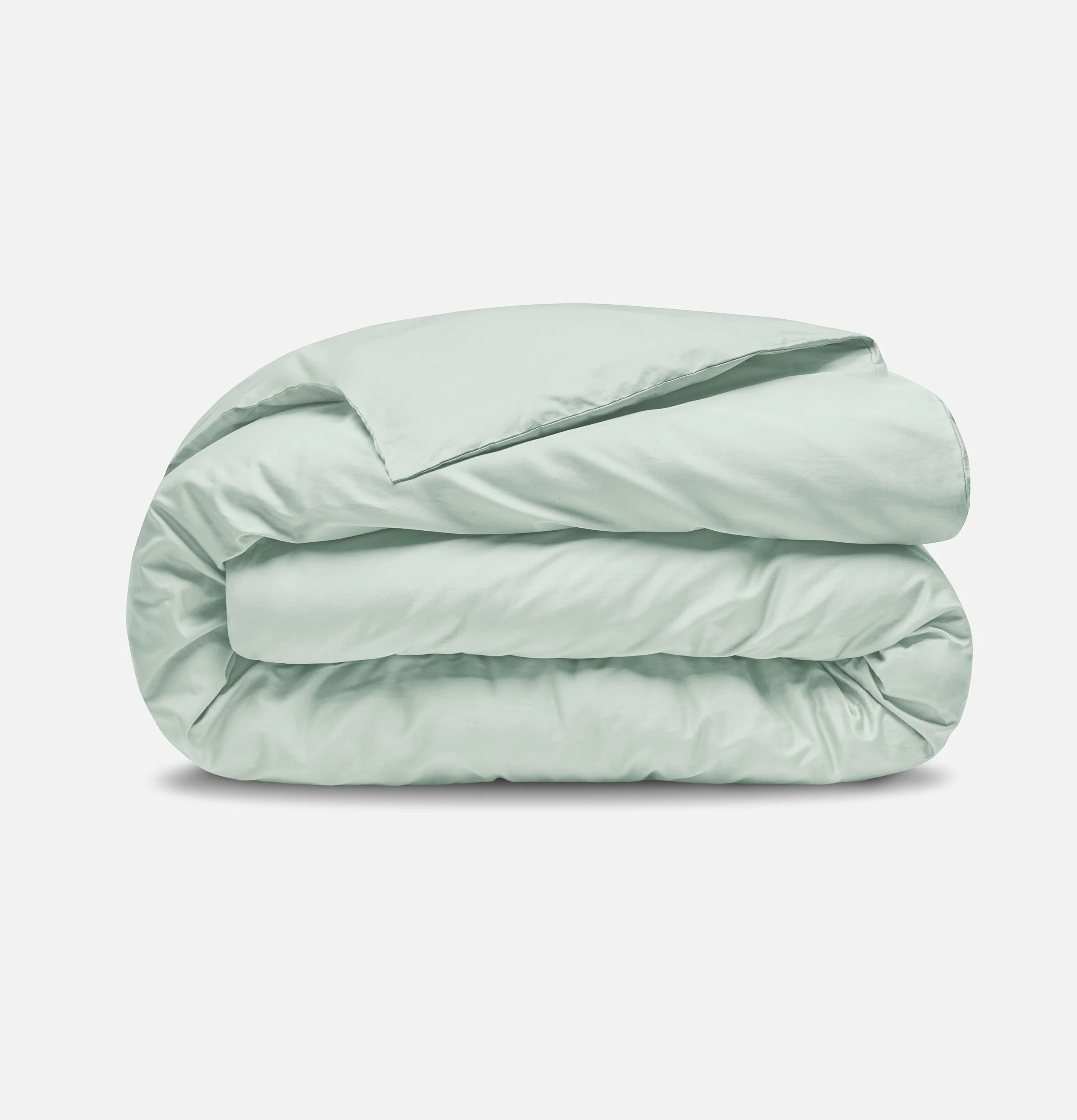 Sateen Organic Cotton Bedding Set - Spring Blue - Image 5