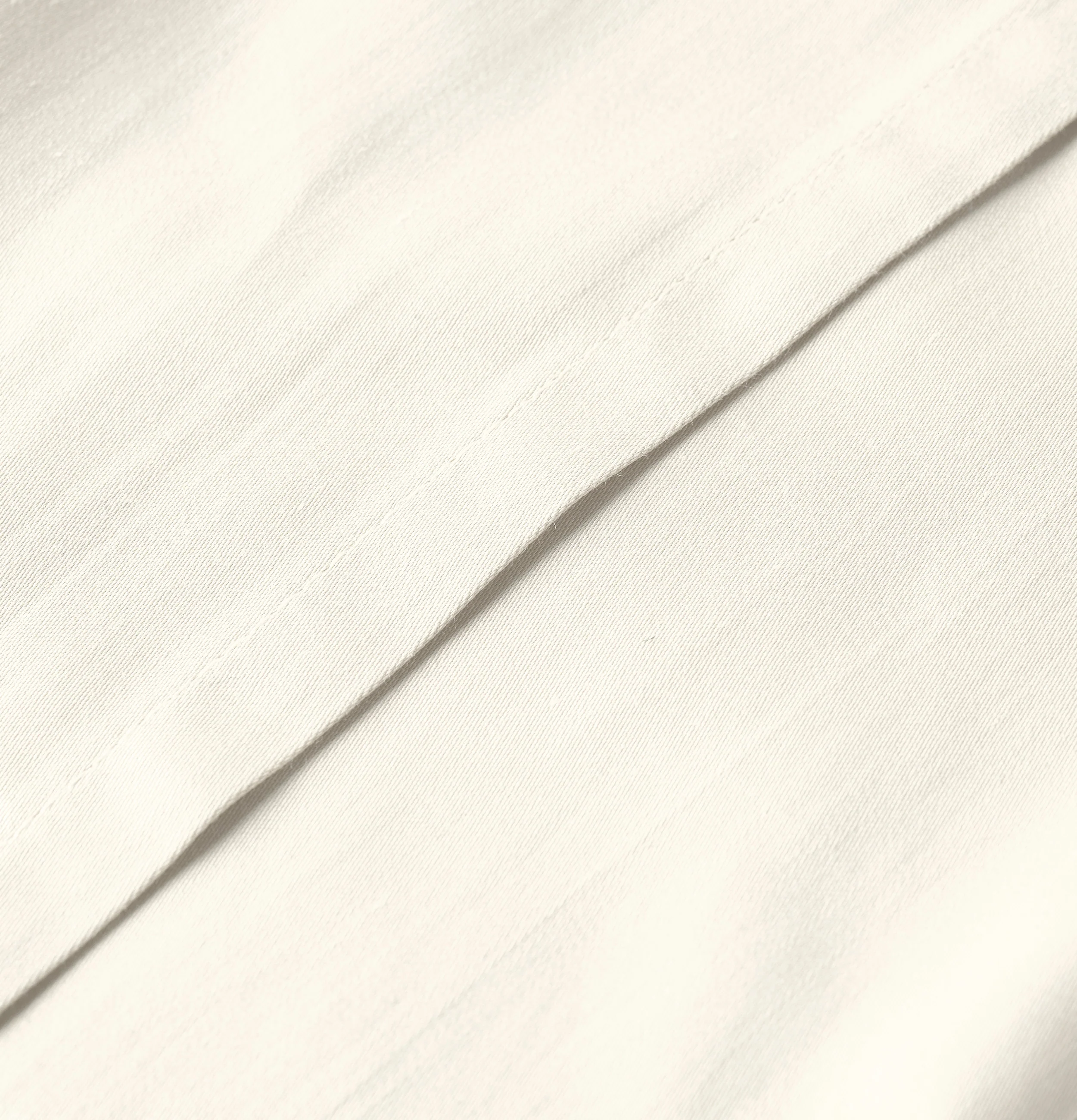 Sateen Organic Cotton Duvet Set - Iridescent Ivory - Image 7