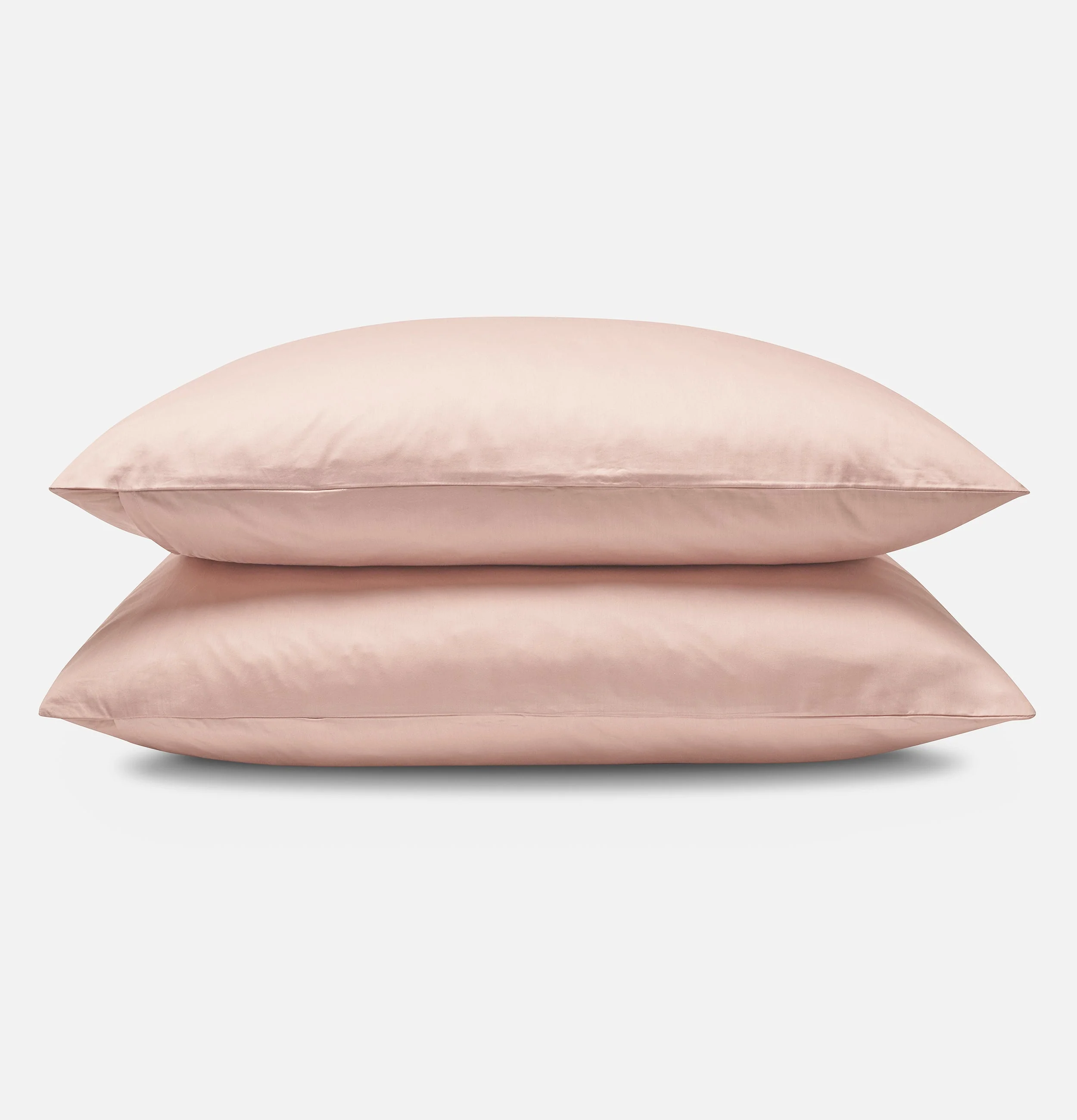 Sateen Organic Cotton Fitted Sheet Set - Midsummer Pink - Image 5