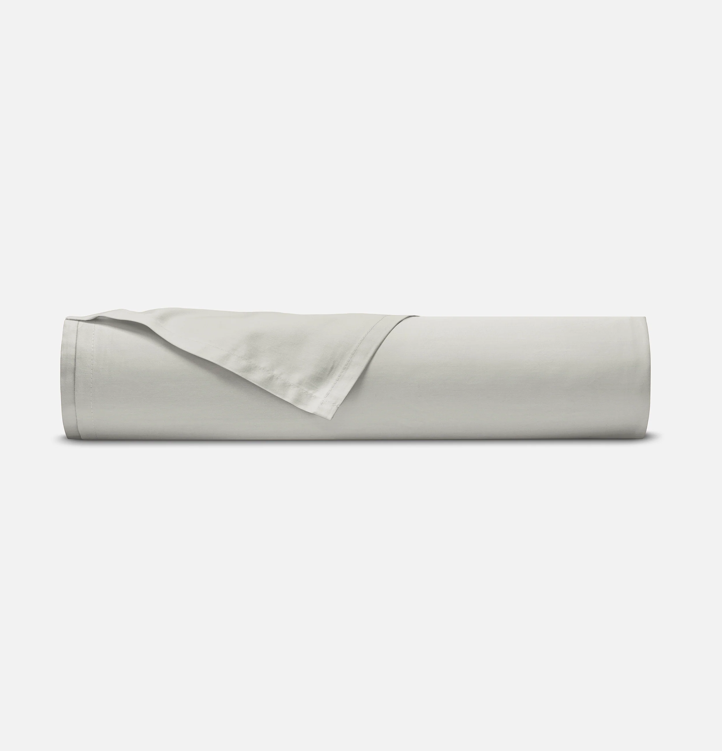 Sateen Organic Cotton Sheet Set - Equinox Silver - Image 2