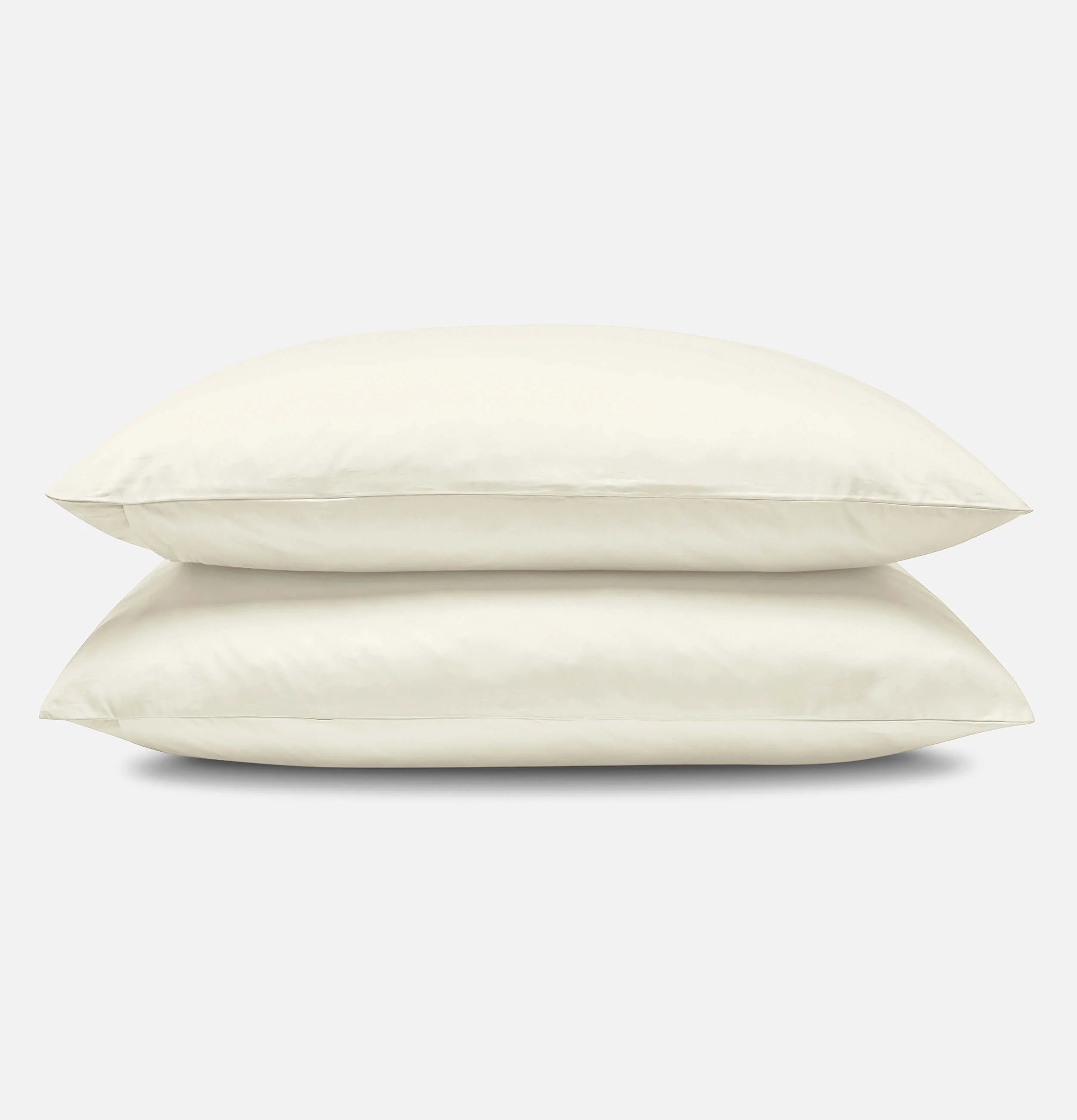Sateen Organic Cotton Sheet Set - Iridescent Ivory - Image 5